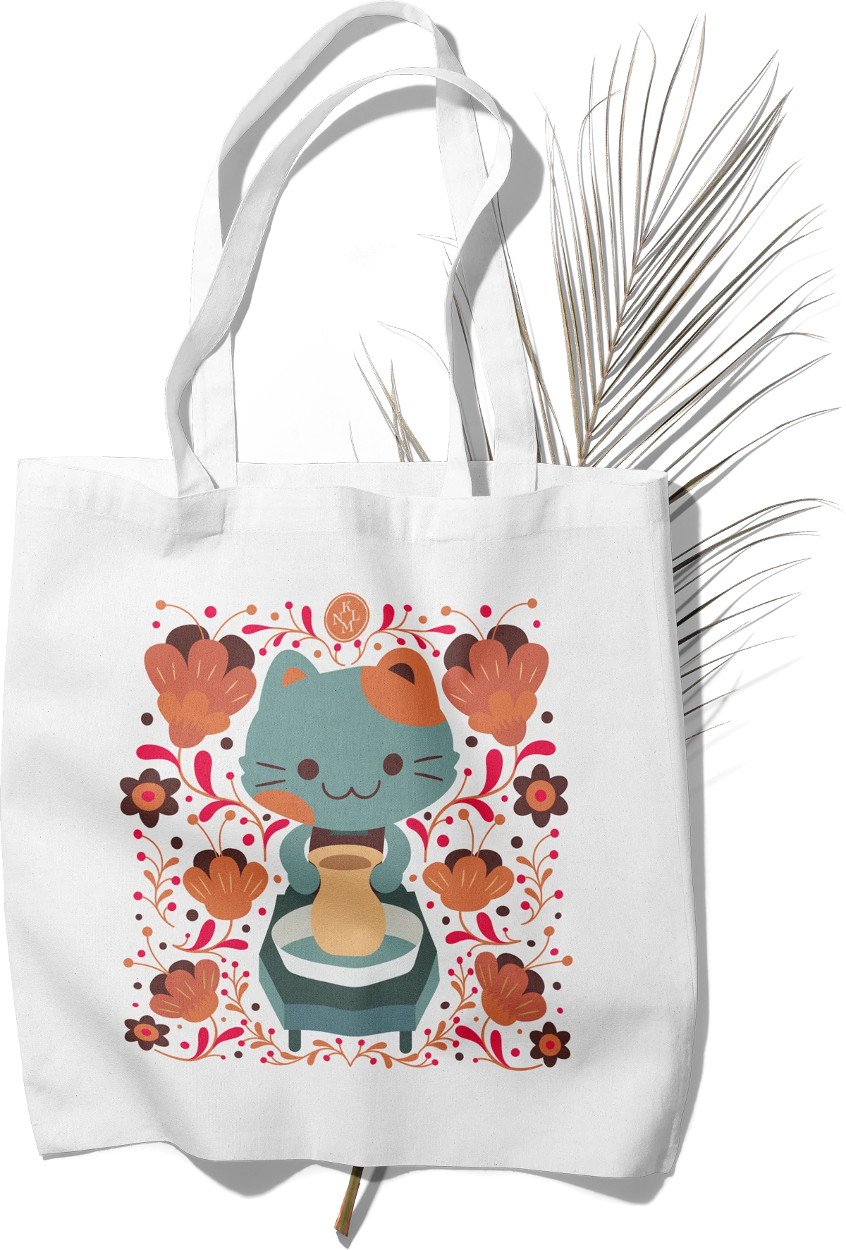 Tote bag illustrated by Mr. Kone
